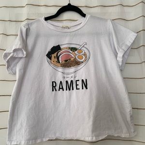 Ramen crop tee